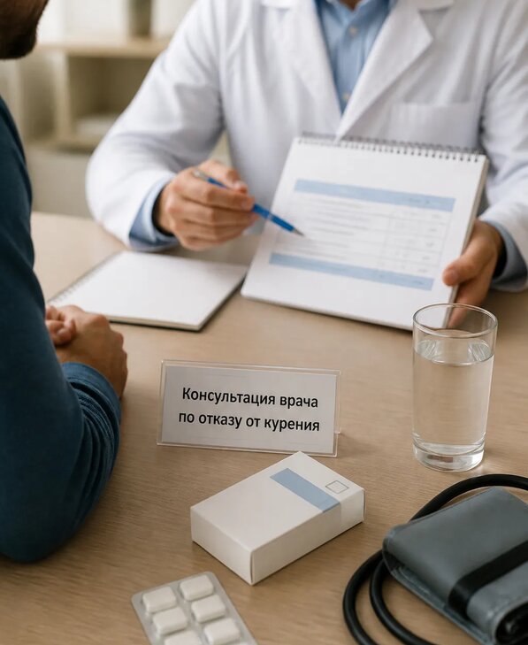 Консультация врача по отказу от курения для взрослых в Череповце